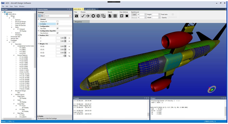 Aircraft design software